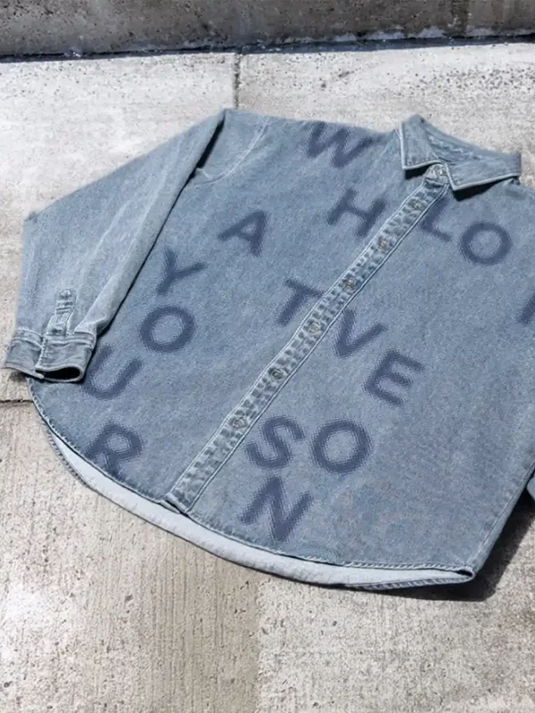 order BTS Arirang New York Denim Shirt