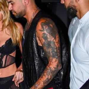 order now Anyma Paris Fashion Week 2026 Black Leather Vest