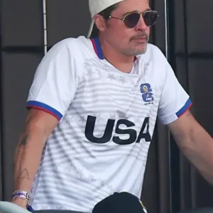 order now Brad Pitt USA Jersey 2026