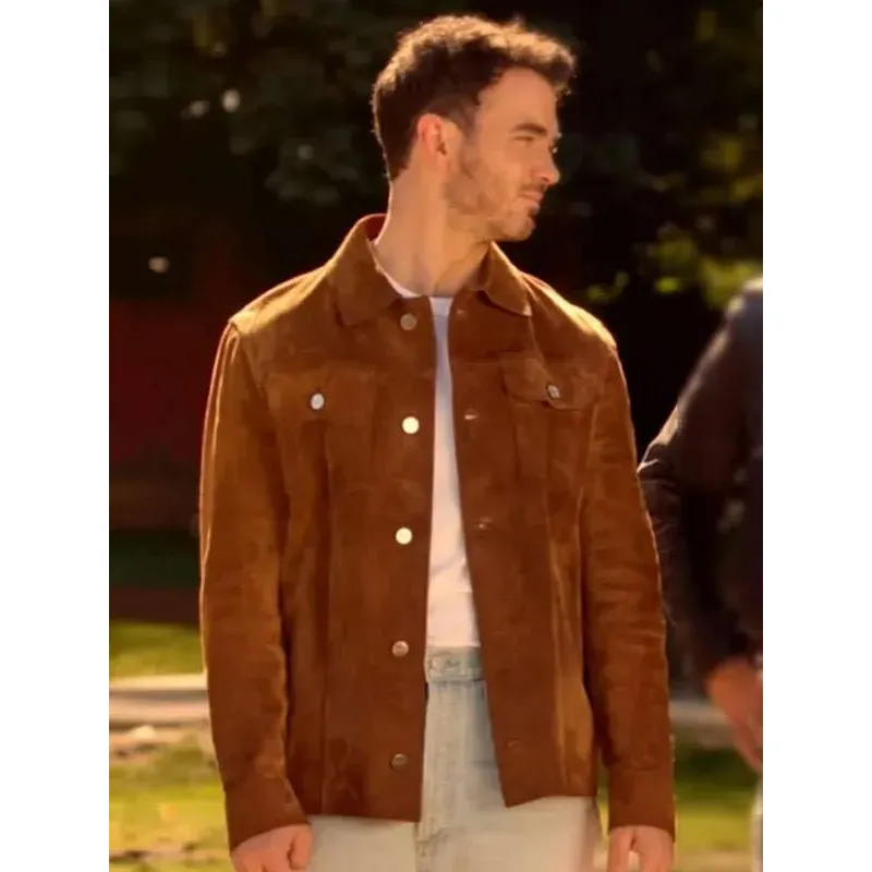 order now Camp Rock 3 Shane Gray Brown Suede Jacket