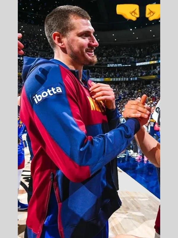 order now Denver Nuggets Nike Showtime Hoodie