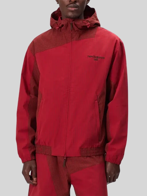 order now Kith x New Balance Poplin Mix Madison V Jacket