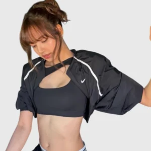 order now LALALISA Nike Crop Jacket
