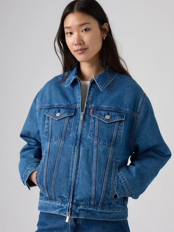 order now Levi’s x Sky High Farm Goods Trucker Jacket