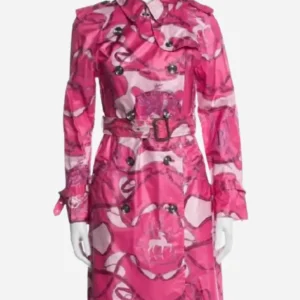 order now Lexi Minetree Elle 2026 Pink Graphic Coat