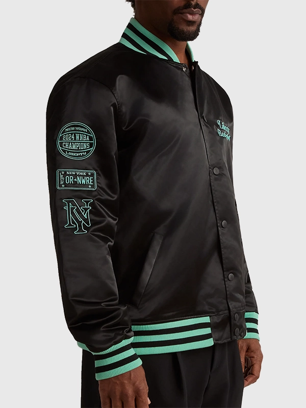 order now Liberty Twin Flame Varsity Jacket for sale