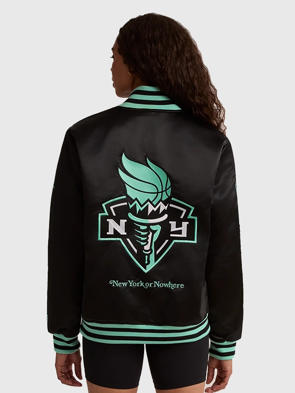 order now Liberty Twin Flame Varsity Jacket