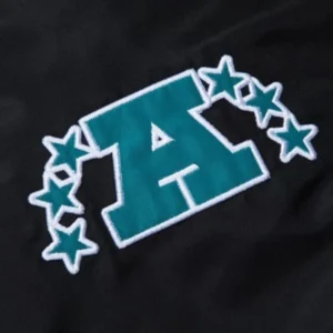 order now Miami Dolphins Aqua Bomber Jacket for sale
