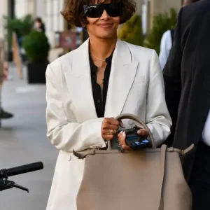 order now NYC 2026 Halle Berry White Blazer