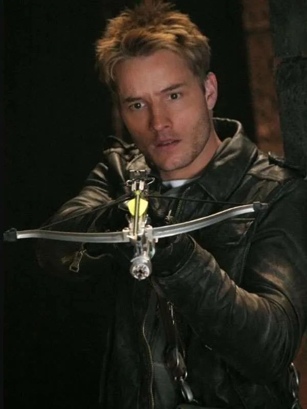 order now Oliver Queen Smallville Black Leather Jacket