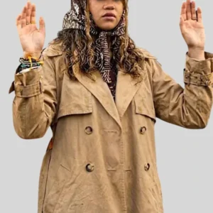 order now Outer Banks Kiara Carrera S5 Trench Coat For Sale