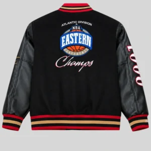 order now Philadelphia 76ers Black Hardwood Classics 76 Jacket