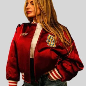 order now San Diego Padres x Petco Park Satin Jacket