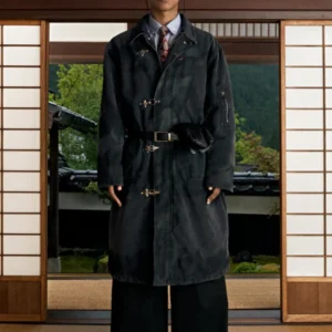 order now Shinzo Shige Canvas Clasp Trench Coat