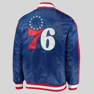 order now Sixers Starter 76ers Varsity Jacket