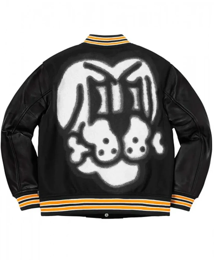 order now Supreme Bone Varsity Letterman Jacket