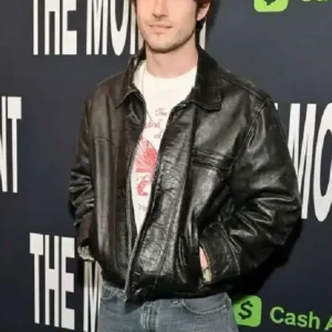 order now The Moment 2026 Dylan Minnette Leather Jacket