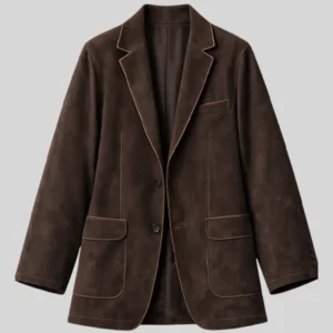 order now Voicemails for Isabelle 2026 Zoey Deutch Brown Coat