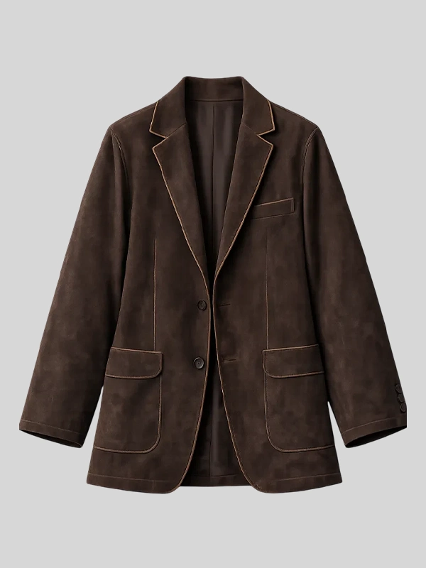 order now Voicemails for Isabelle 2026 Zoey Deutch Brown Coat