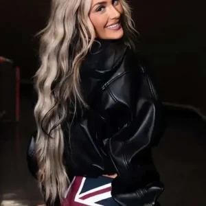 order now WWE Superstar Tiffany Stratton Leather Jacket