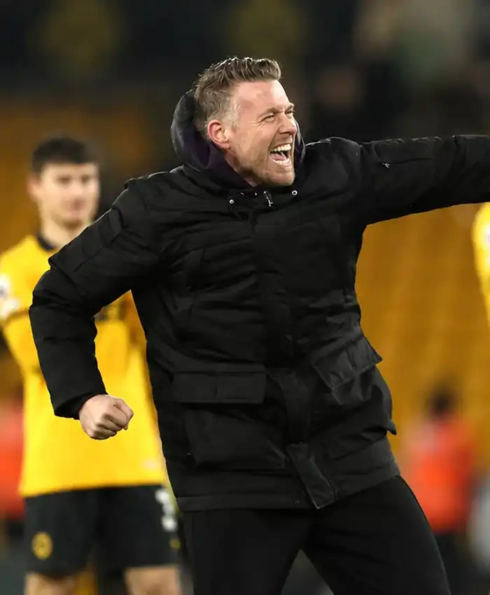 order now Wolverhampton Wanderers VS Aston Villa Rob Edwards Jacket