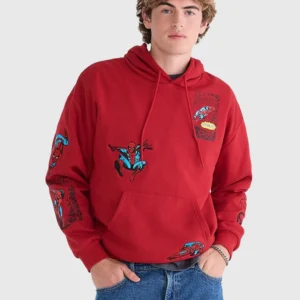 order nowMarvel Aéropostale Spider-Man Comic Boxy Hoodie