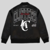 shop BTS SUGA Clippers Glitch Black Bomber Jacket