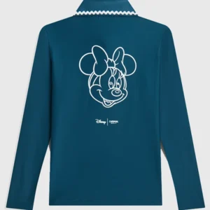 shop Carnival Golf x Disney Minnie Doodle Polo Shirt