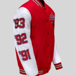 shop Chicago Bulls NBA Champs Varsity Jacket