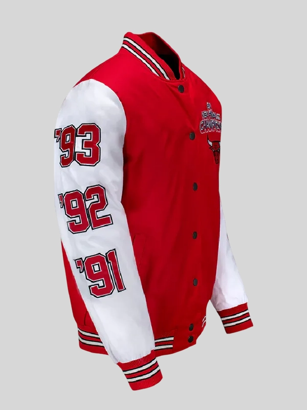shop Chicago Bulls NBA Champs Varsity Jacket