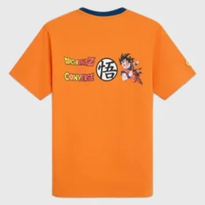 shop Converse x Dragon Ball Z Goku T-Shirt