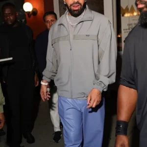 shop Drake New York City Prada Mohair Wool Jacket