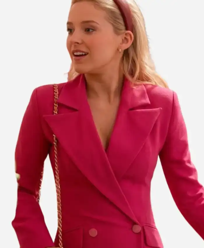 shop Elle S01 Lexi Minetree Pink Blazer