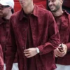 shop FIFA 2026 Turkey Team Burgundy Velvet Jacket