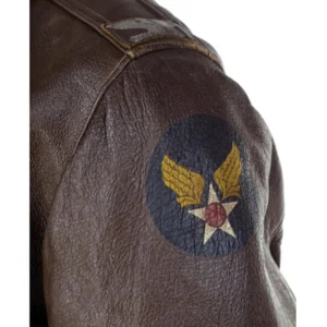 shop Hogan’s Heroes Bob Crane Leather Jacket