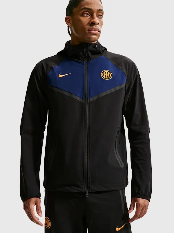 shop Inter Milan Tech Windrunner Nike Woven Jacket