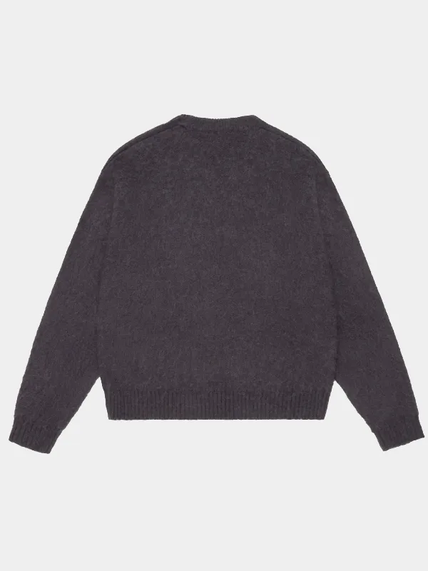 shop Mutimer Mohair Charcoal Sweater