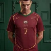 shop Nike Cristiano Ronaldo Last Dance Maroon Jersey