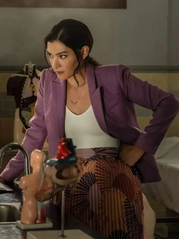 shop Sasha Lubbock Watson S01 Purple Blazer