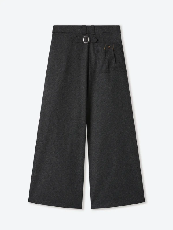 shop Shinzo Pleated Trousers Pants
