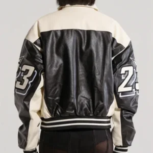 shop WNBA Aneesah Morrow Official Moto Bomber Jacket