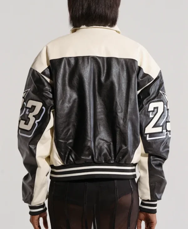 shop WNBA Aneesah Morrow Official Moto Bomber Jacket