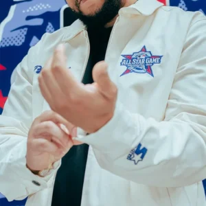 shop now All Star Game Philly 2026 White Starter Jacket