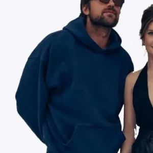 shop now Brandon Sklenar Drop 2025 Blue Hoodie
