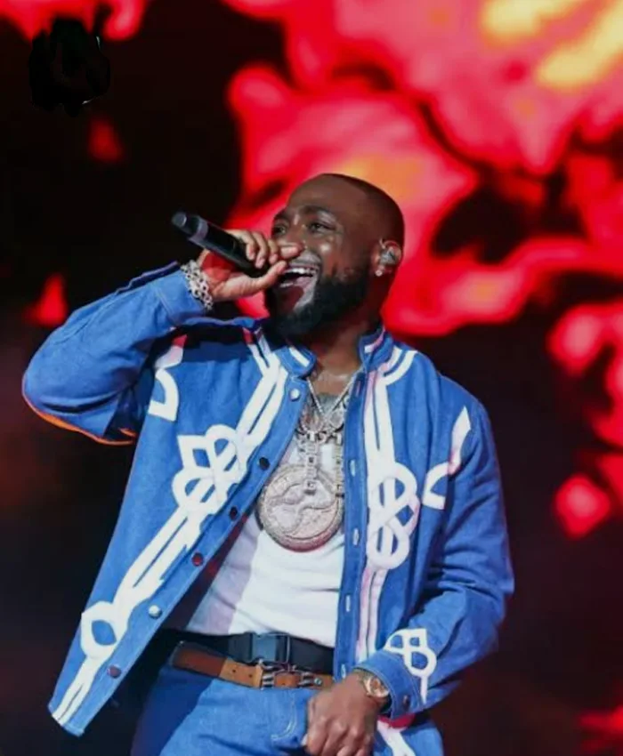 shop now Coachella 2026 Davido Blue Tracksuit