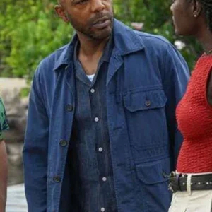 shop now Death in Paradise Mervin Wilson Blue Jacket
