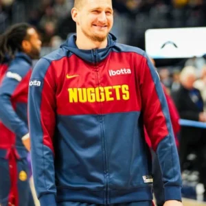 shop now Denver Nuggets Nike Showtime Hoodie