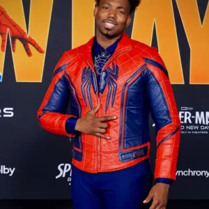 shop now Dominique Barrett Spider-Man Brand New Day Premiere Jacket For Sale