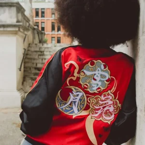 shop now FFXIV Stormblood Samurai Satin Jacket