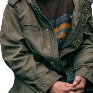 shop now Fightland 2026 Tyler Conti Green Hooded Coat